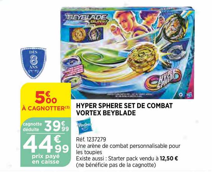 hyper sphere set de combat vortex beyblade