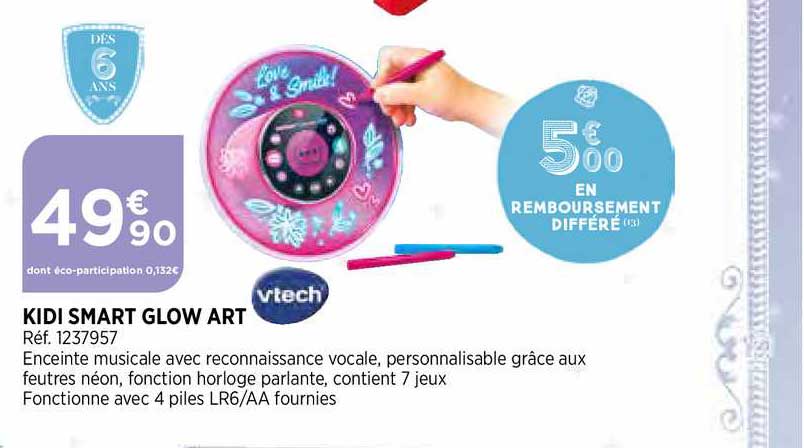 kidi smart glow art vtech