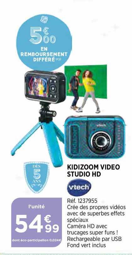 kidizoom video studio hd vrtech