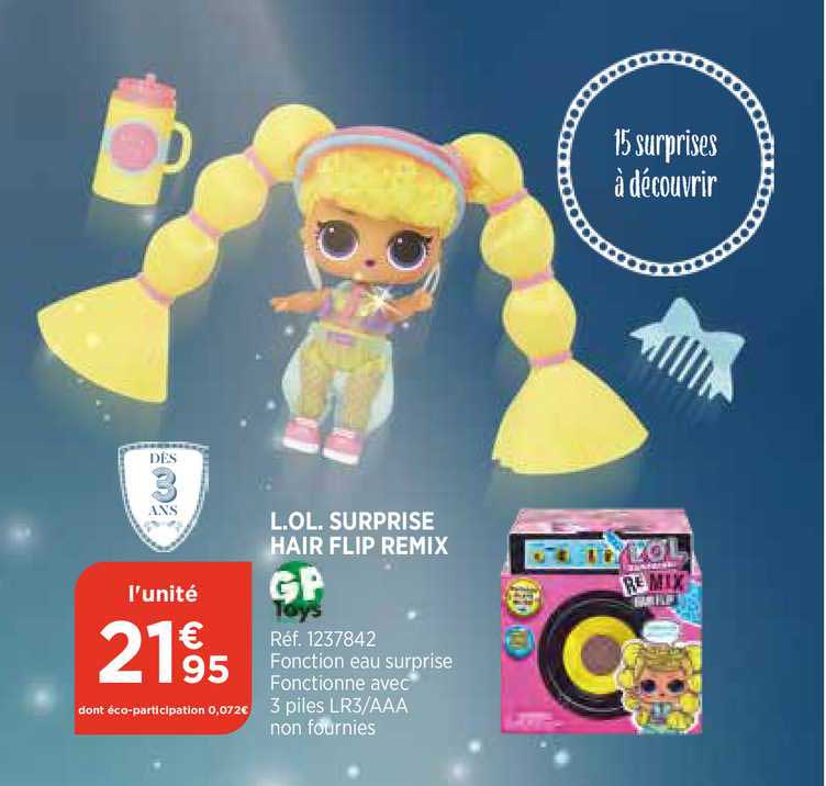 l.o.l. surprise hair flip remix