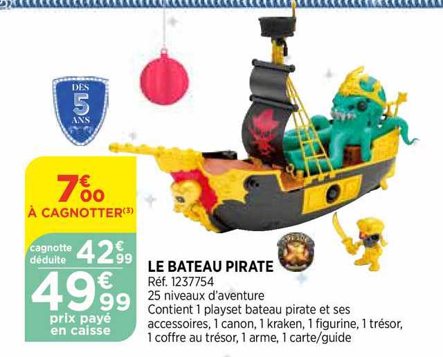 le bateau pirate