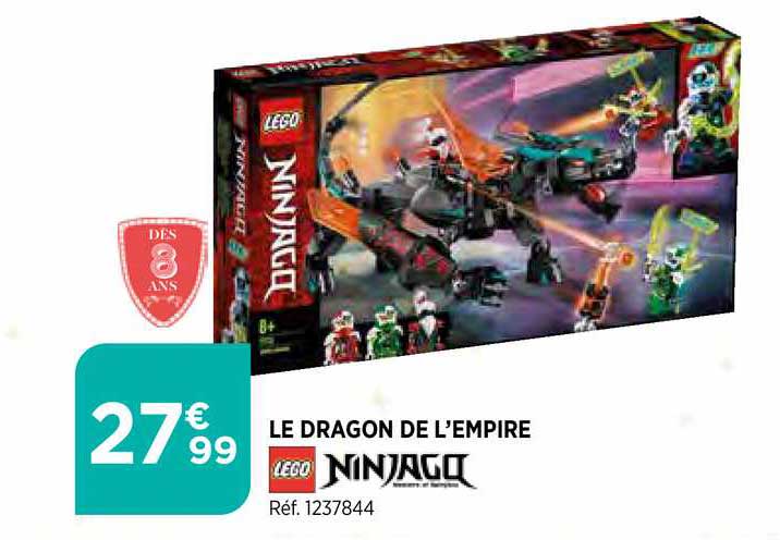le dragon de l'empire lego ninjago