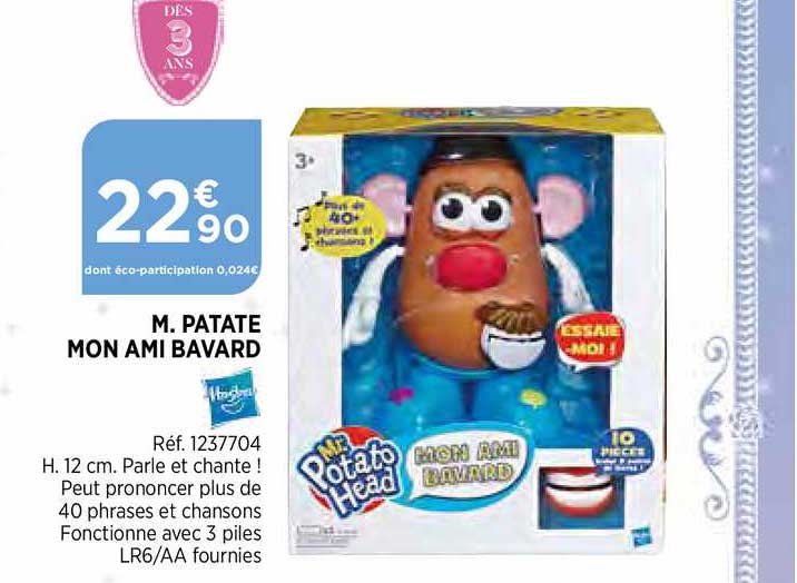 m. patate mon ami bavard