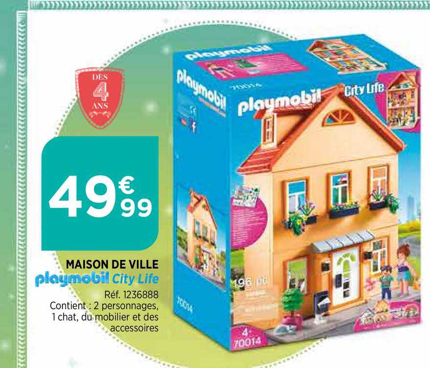 maison de ville playmobil city life