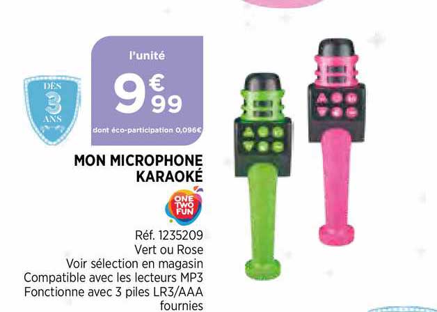 mon microphone karaoké