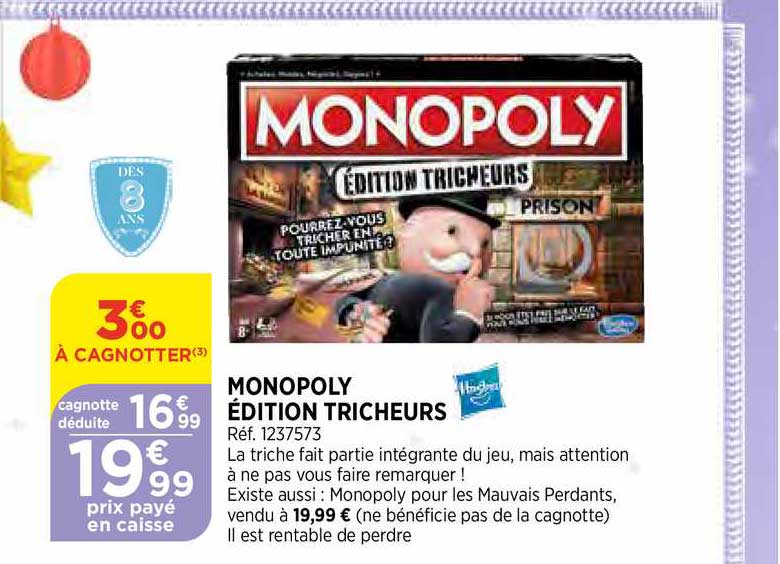 monopoly édition tricheurs