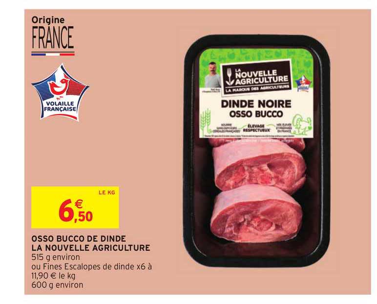 osso bucco de dinde la nouvelle agriculture