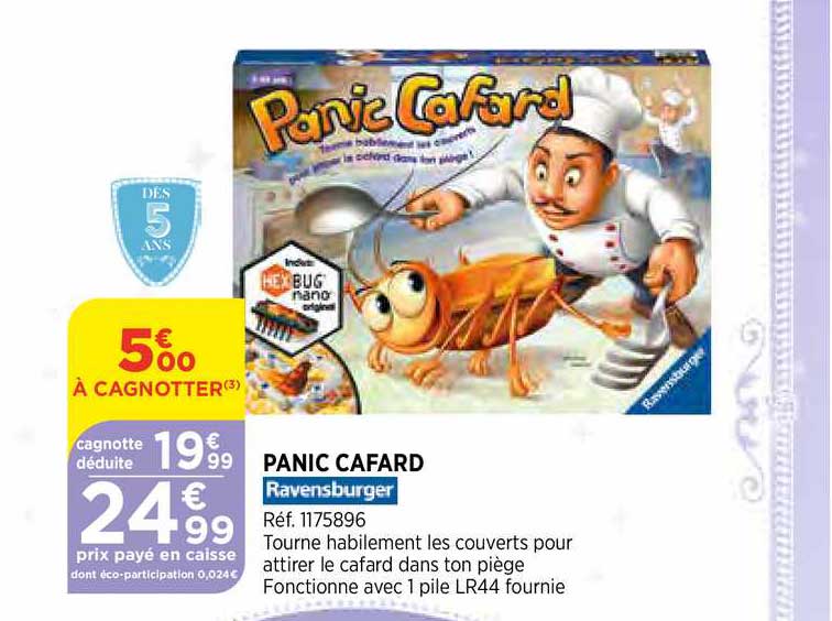 panic cafard ravensburger