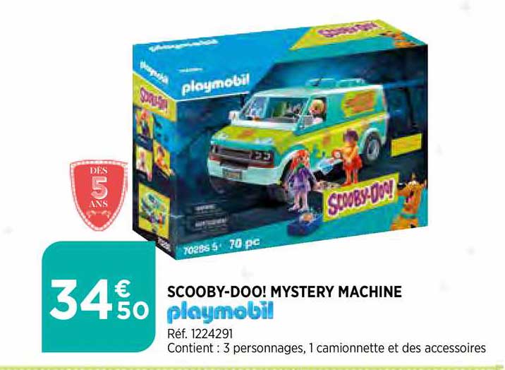 scooby doo! mystery machine playmobil