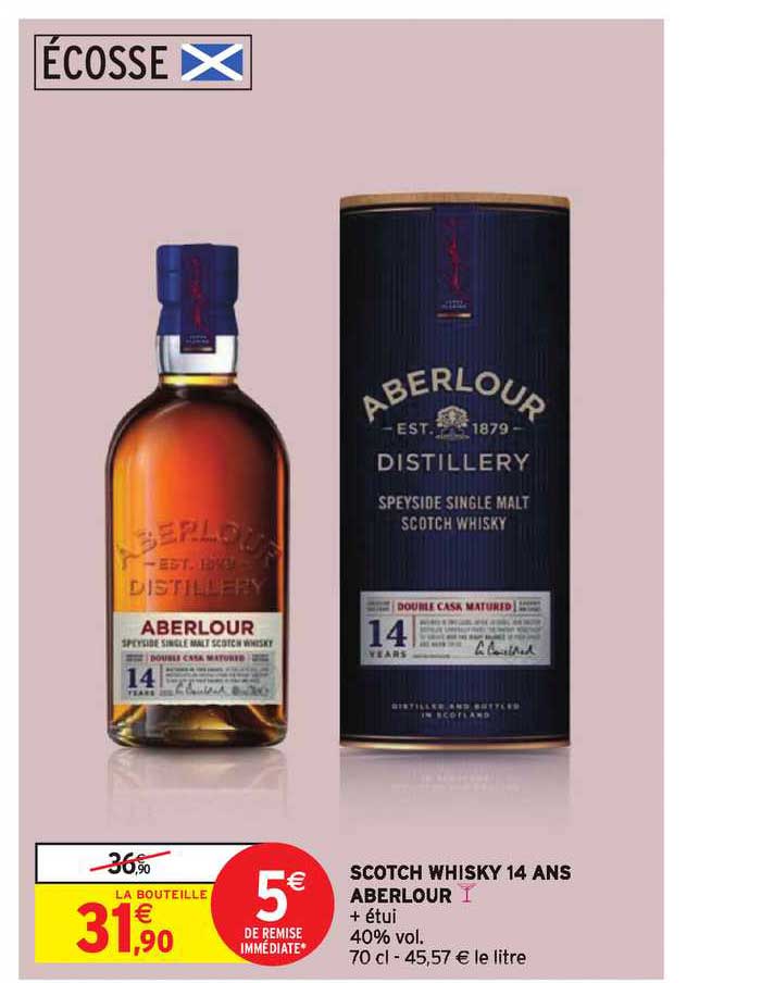 scotch whisky 14 ans aberlour