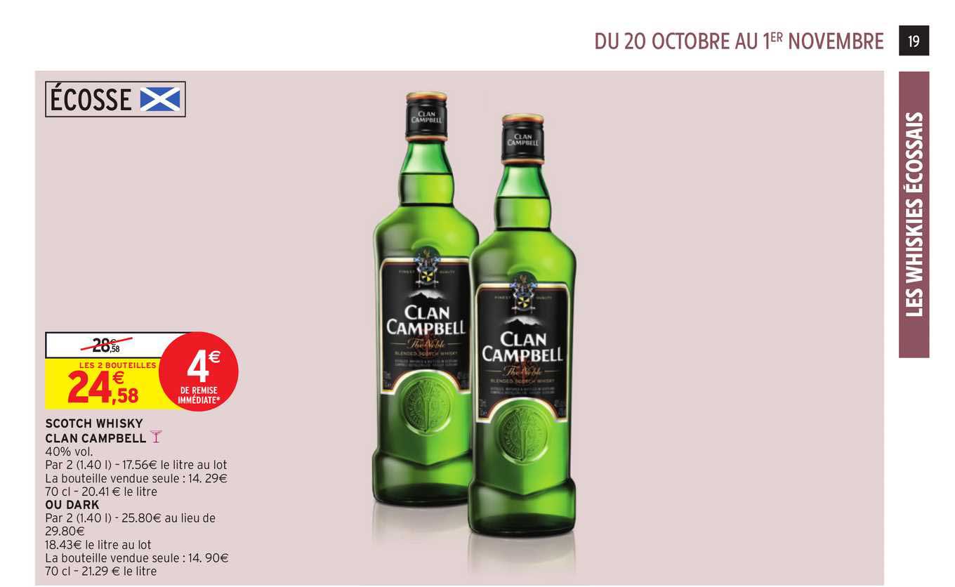 scotch whisky clan campbell