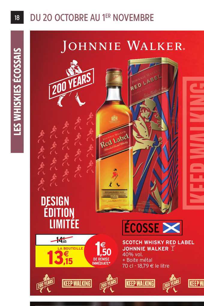 scotch whisky red label johnnie walker