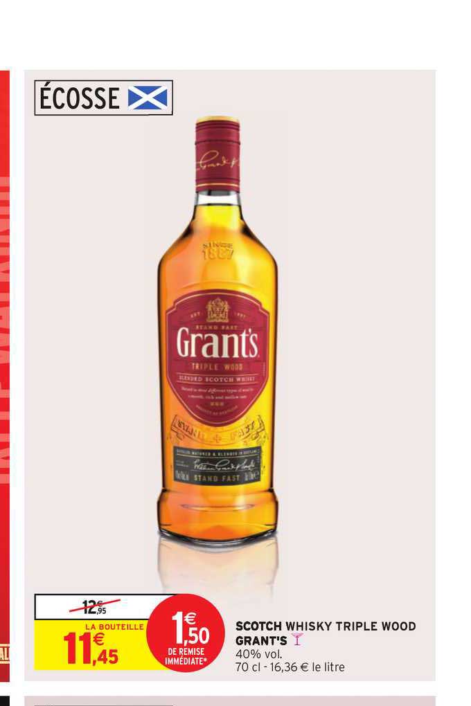 Scotch Whisky Triple Wood Grant's