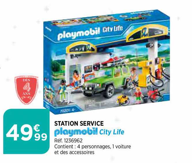 Station Service Playmobil City Life