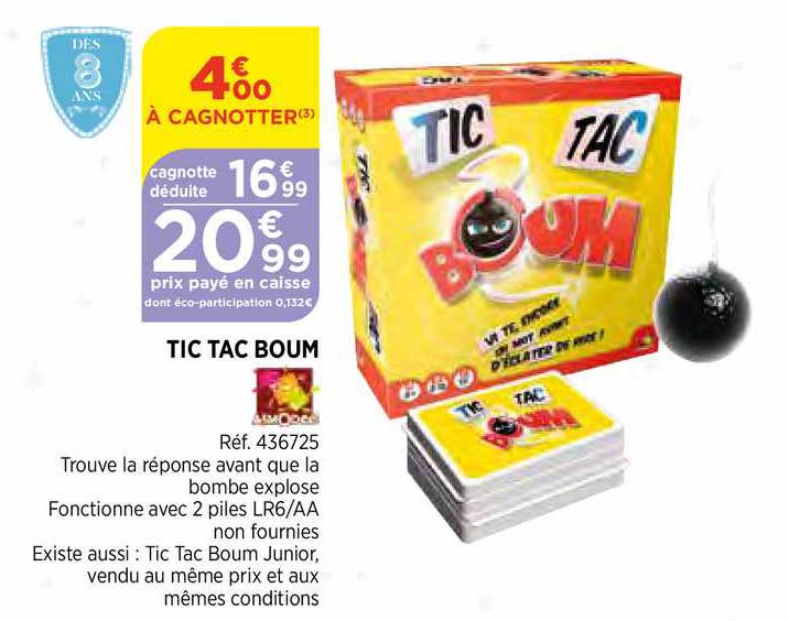 tic tac boum