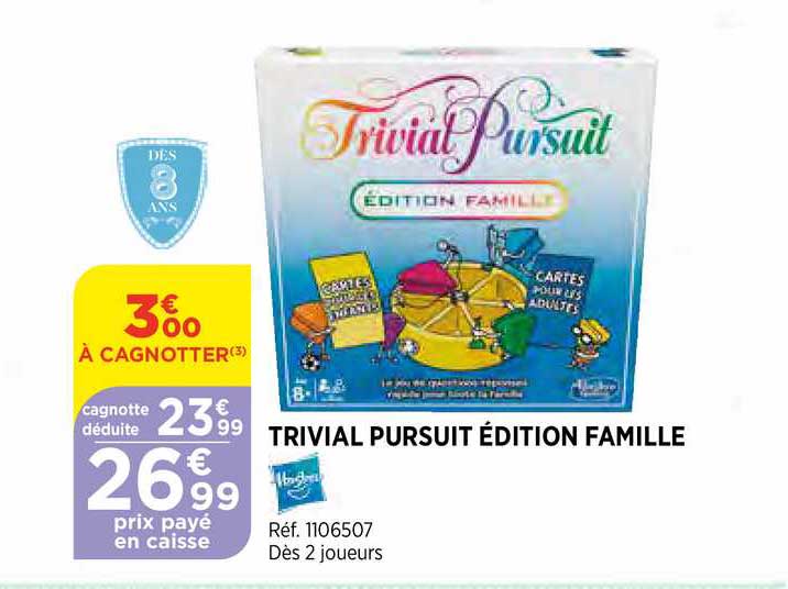 trivial pursuit édition famille