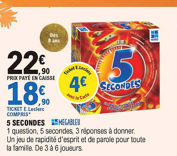 5 secondes megableu