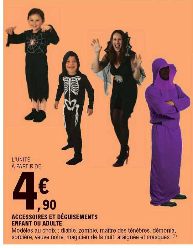 accessoires et déguisements enfant ou adulte
