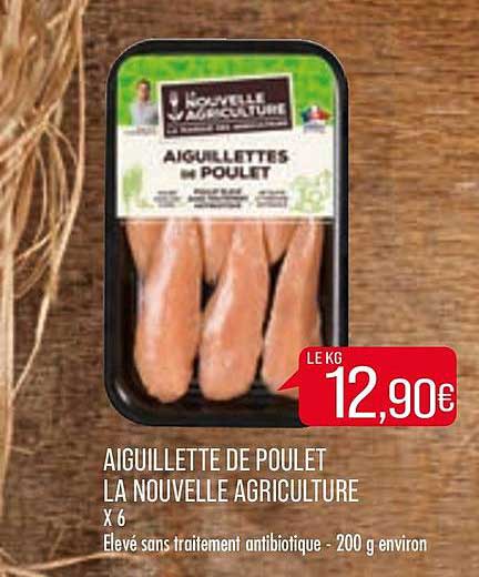 aiguillette de poulet la nouvelle agriculture