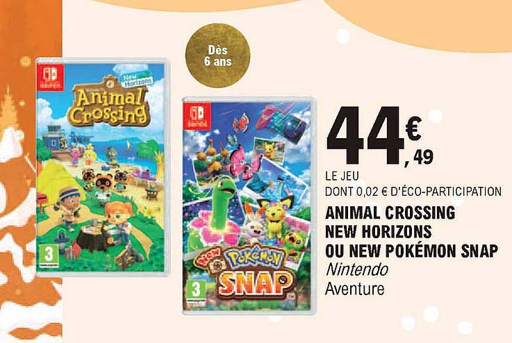 Animal Crossing New Horizons Ou New Pokémon Snap