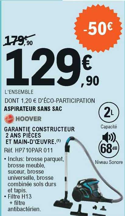 Aspirateur Sans Sac Hoover