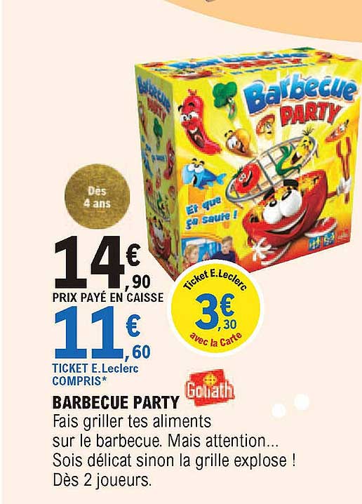 Barbecue Party Goliath