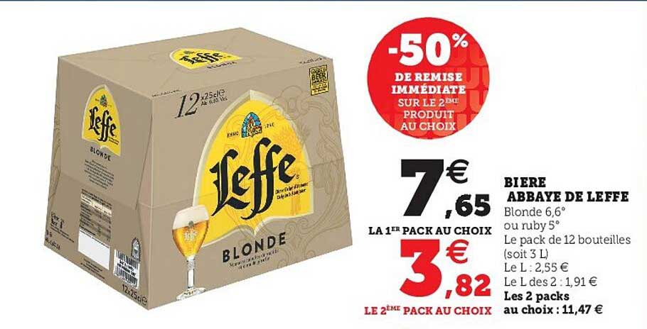 Bière Abbaye De Leffe