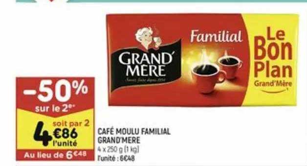 café moulu familial grand mère