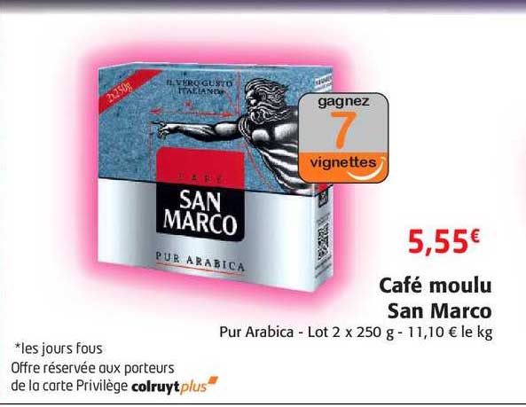 café moulu san marco