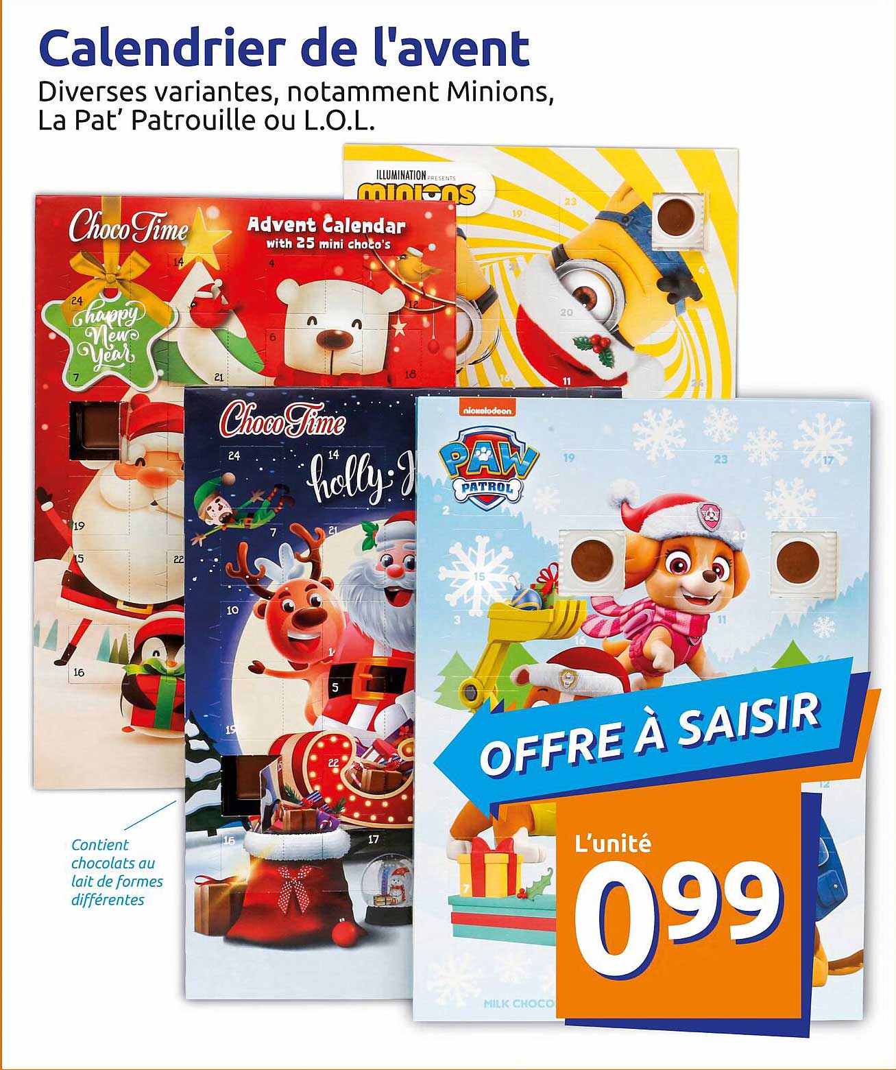 calendrier de l'avent