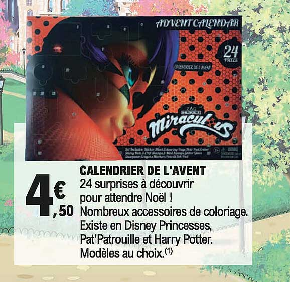 calendrier de l'avent