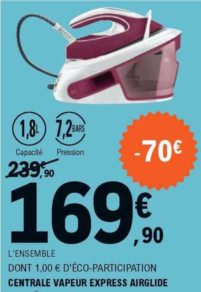 centrale vapeur express airglide