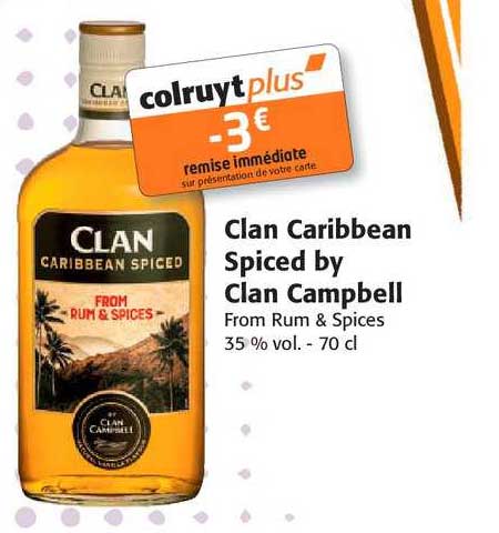 clan caribbean spiced by clan capbell