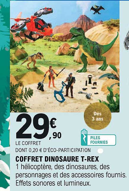 coffret dinosaure t-rex
