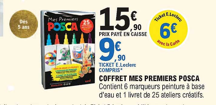 coffret mes premiers posca