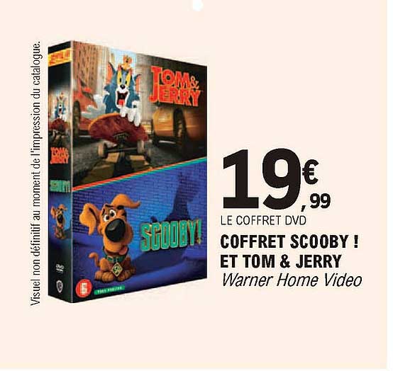 coffret scooby ! et tom & jerry