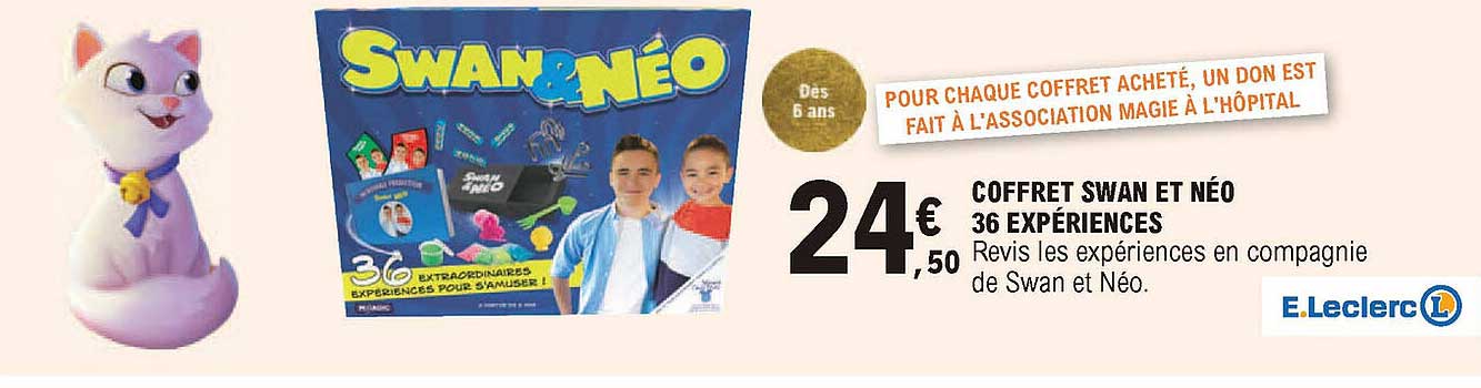 coffret swan et néo 36 expériences