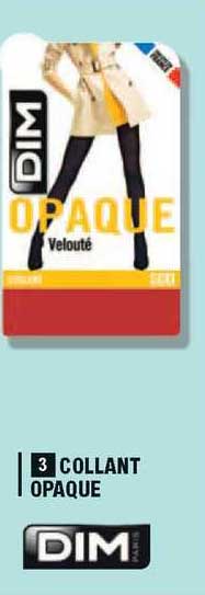 collant opaque dim
