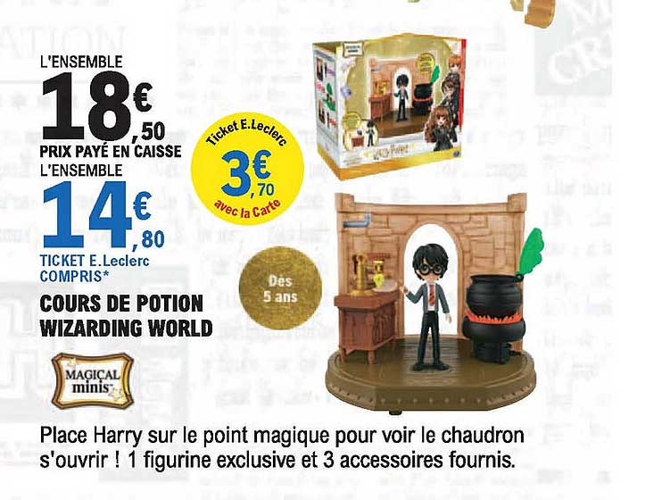 cours de potion wizarding world magical minis