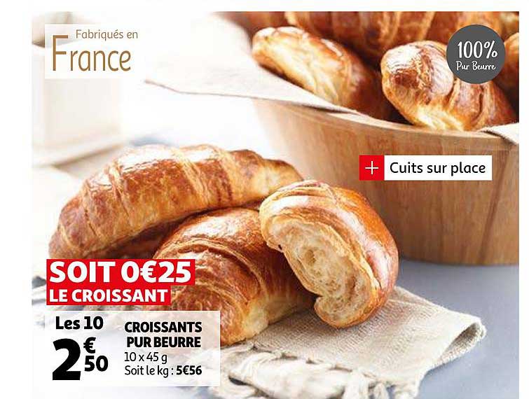 Croissants Pur Beurre