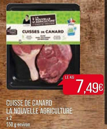 cuisse de canard la nouvelle agriculture