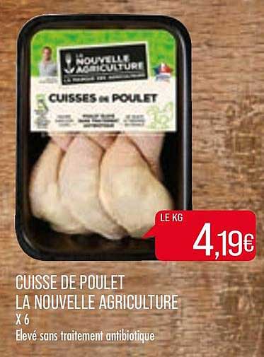 cuisse de poulet la nouvelle agriculture