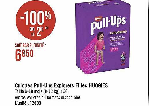 culottes pull-ups explorers filles huggies
