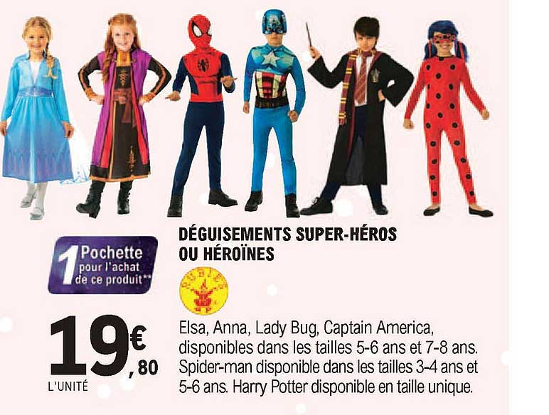 Déguisement Super-héros Ou Héroïnes