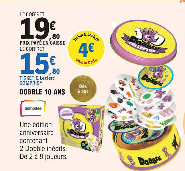 dobble 10 ans osmodee
