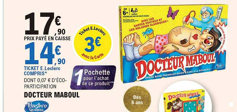 Docteur Maboul Hasbro Gaming