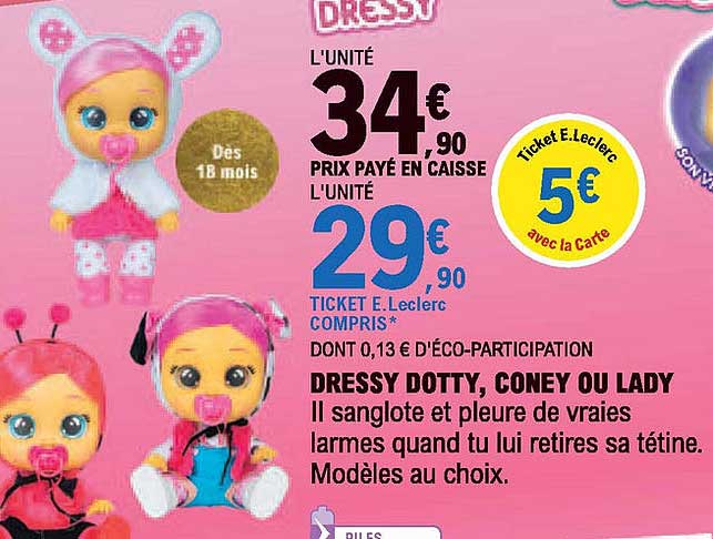 dressy dotty, coney ou lady