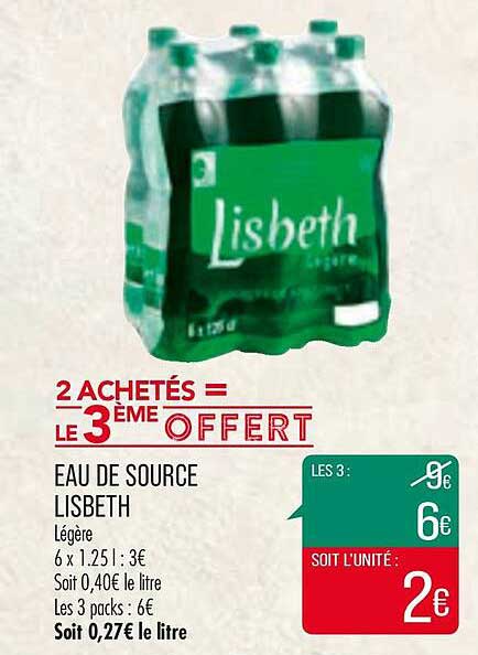 Eau De Source Lisbeth