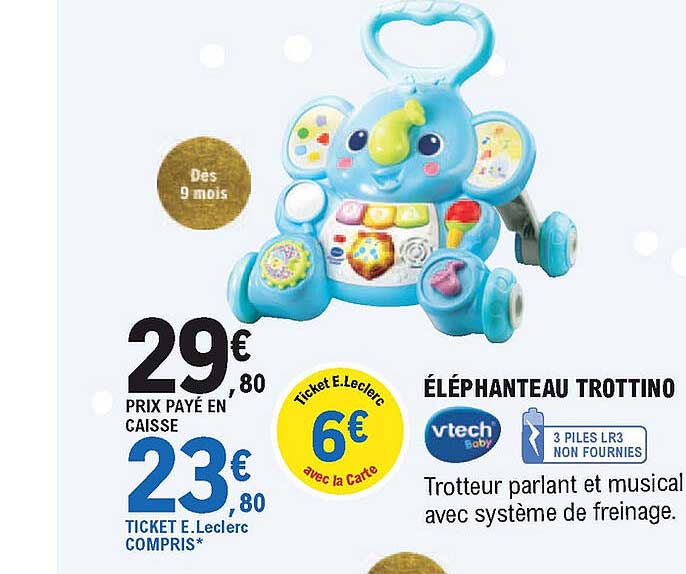 éléphanteau trottino