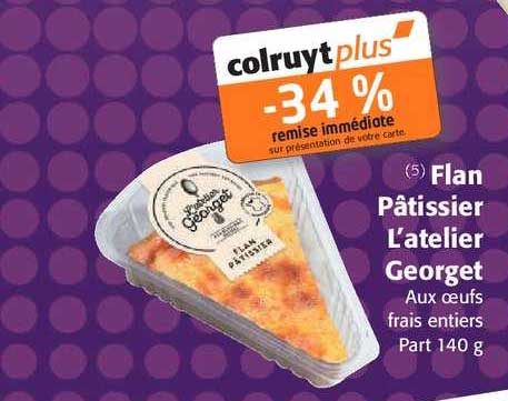 flan pâtissier l'atelier georget